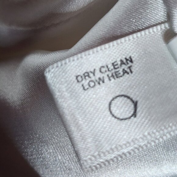 BOSTON PROPER Solid All White Long Sleeve 100% Linen Blazer Jacket Womens Size 6 - Picture 7 of 7